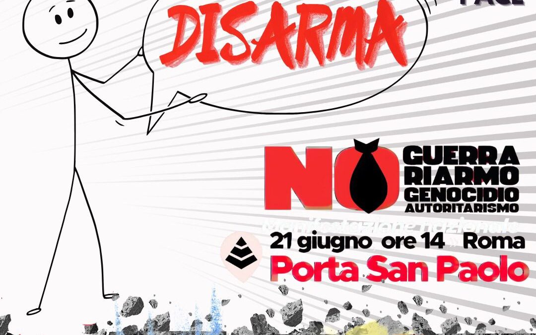 SABATO 21 GIUGNO TUTT* IN PIAZZA A ROMA