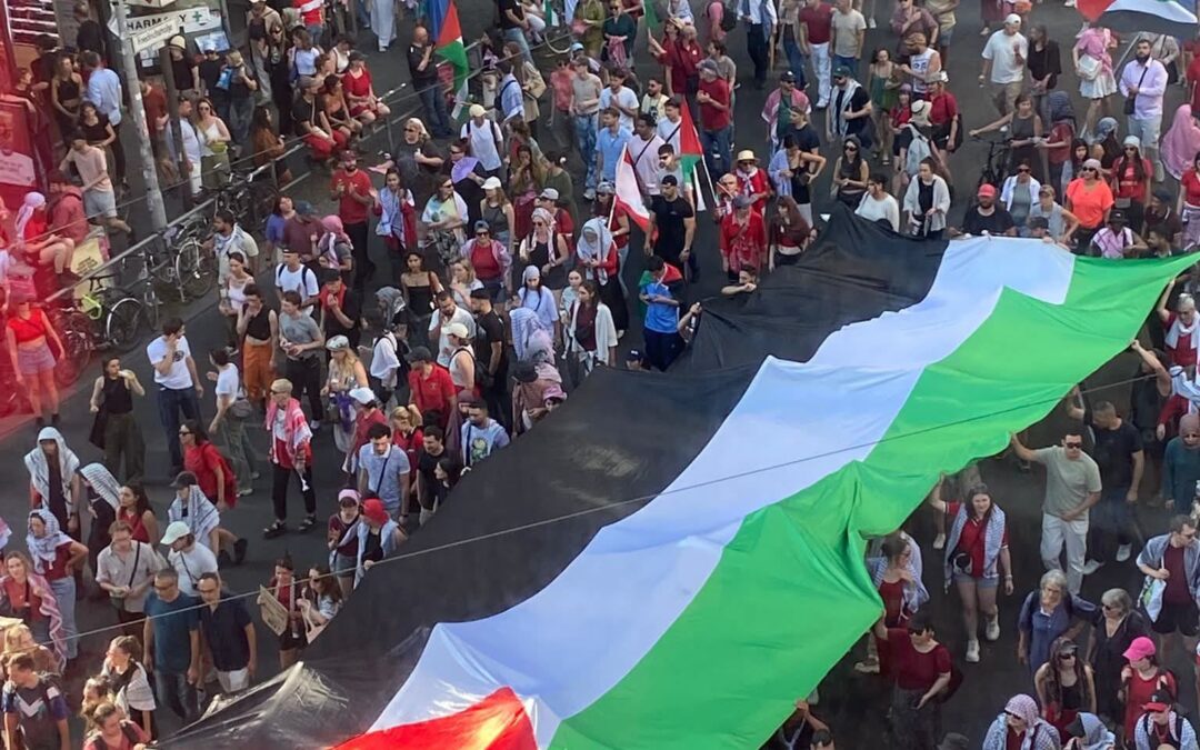 Mentre a Gaza continua il genocidio la UE mena il can per L’Aia