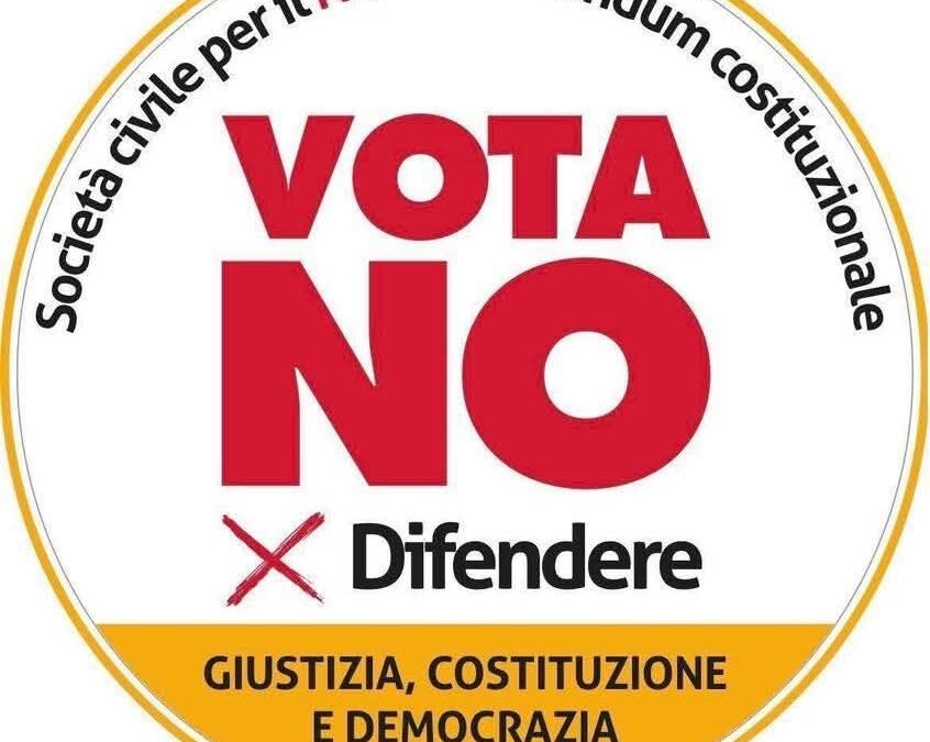 PERCHÉ È GIUSTO DIRE E VOTARE “NO”